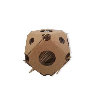 China Sustainable Hexagonal corrugated hamster box Hamster toy pet house for sale