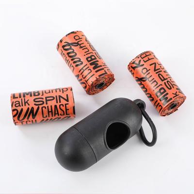 China Custom Eco Friendly Compostable Biodegradable Dog Waste Poop Bags Stocked On Roll For Dogs Pet Toys Christmas Free All-Season 0.01mm for sale