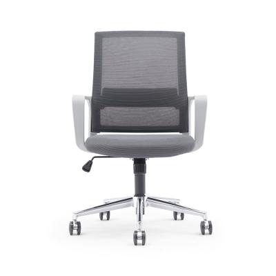 China New Arrival Design Gray Color Height Adjustable Revolving Ergonomic Recliner Mesh Chairs For Home Office (Height) for sale