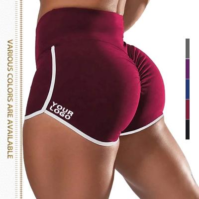 China Breathable Ruffle Pants For Gym Yoga Sports Suit Women Gaiters High Waist Shorts Workout Clothing Butter Soft Seamless Women Slit for sale