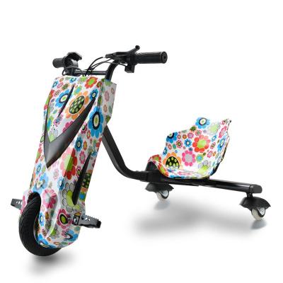 China Factory Wholesale Unisex 36V250W Powerful A Motor Scooter Drift Motorizzato Powerful Electric Tricycle For Kids Adults for sale