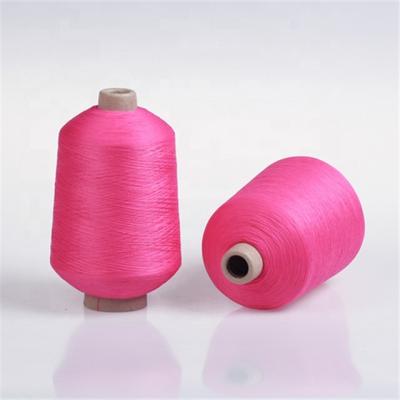 China High quality 100% polyester hank dyed stretch yarn for sock knitting for sale