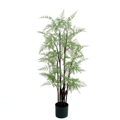 China Wholesale Fake Potted Tree Plant Artificial PE Clematis Potted Plants Used For Home Decor Artificial Bonsai Plant for sale