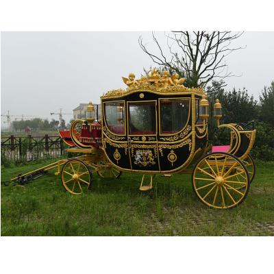 China Wedding Guided Horse Carriage Traveling Coaches for sale