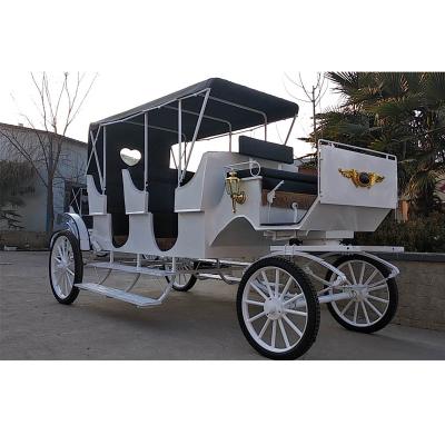 China Wedding Cheap Price Chinese Sightseeing Electric Horse Carriage for sale