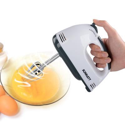 China Durable Stainless Steel Electric Handheld Creamy Egg Beater Automatic Household Blender for sale