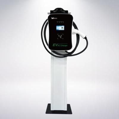 China Home Use Type 2 IEC 62196-2 Standard 1phase and 3phase Electric Car Charger 7kw 11kw 22kw EV Charger Station for sale