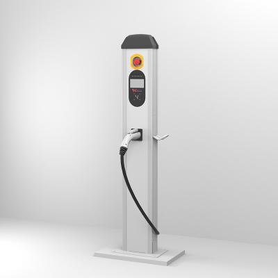 China APP control IEC 62196 ev charging fashionable built-in ev charger high quality charging pile for sale