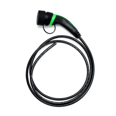 China AC Home Charging WEEYU IEC62196 Male To 16A 1Phase Female Type - 2 EVSE Charging Cable for sale