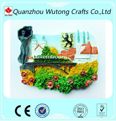 China Handmade Luxembourg Europe Handmade Souvenir Fridge Magnets for sale