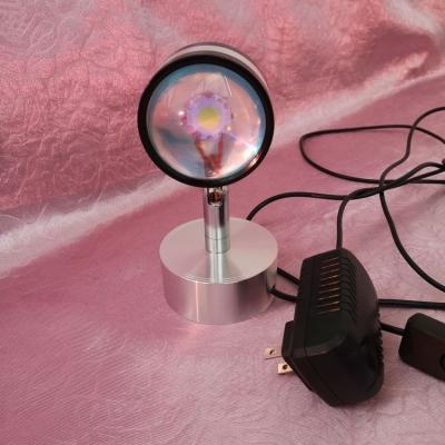 China EUROPEAN Sunset Cast A Lamp Usb Aluminum Alloy Made Sunset Room Lamp for sale