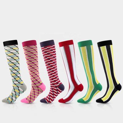 China Nurse Customized Breathable Medical Prevent Varicosis Veins Compression Socks Ladies Sports Compression Socks for sale