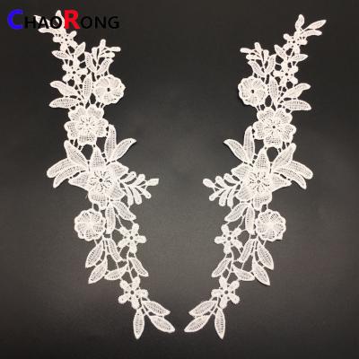 China CRN10737 Viable Punjabi Suit Embroidery Designs Dubai Neck French Lace for sale