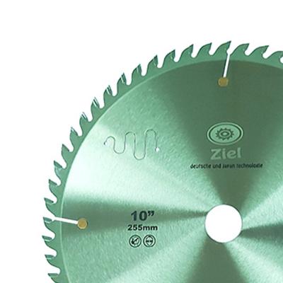 China Durable Chinese Manufacturer Cemented Carbide Green Circular Saw Blade For Wood Cutting for sale