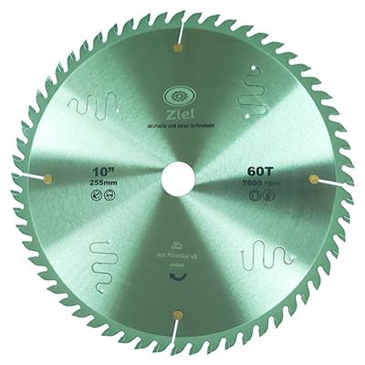 China Durable Japanese Carbide Tipped Design Pressureal Fast Cutting TCT Circular Saw Blade For Aluminum Cutting for sale