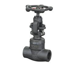 China ANSI B16.34 / API 600 Forged Steel Valves Thread GateValve Class 300 for sale