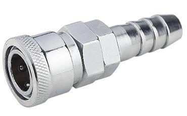 China SH C Type Pipe Fittings Straight Tube Pneumatic Carbon Steel Non Self Locking for sale