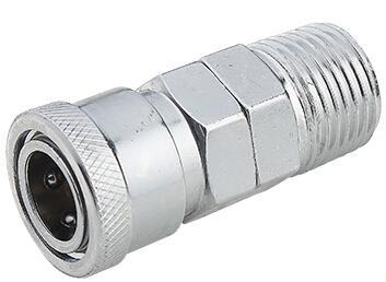 China Pneumatic Tube Connectors SM C Type Fittings Male Thread Pneumatic Carbon Steel for sale