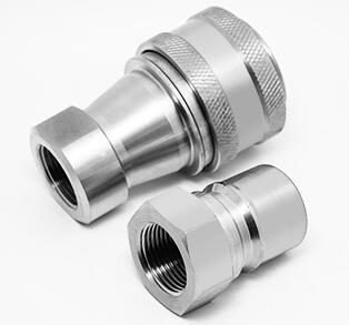 China Stainless Steel Hydraulic Quick Coupler ISO7241- B - KZF DN5 - DN50 for sale