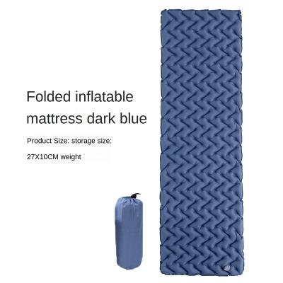 China PVC Good Quality 2 Person Sleep Padb Padb Sleeping Padb Ultralight Oxford 150 Inflatable Mat Inflate Sleep Camping for sale