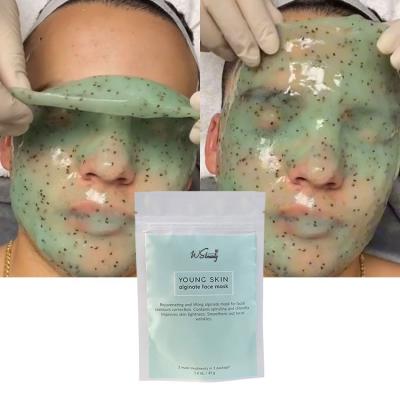 China Moisturizer Private Label OEM Spa Jellymask Hydrojelly Facial Care Whitening Anti Aging Face Powder Rose Hydro Jelly Mask for sale