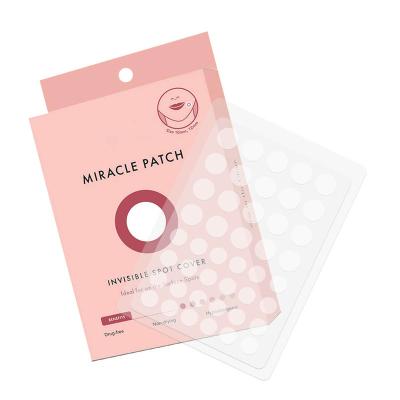 China Moisturizer Private Label Acne Pimple Correction Spot Hydrocolloid Dots Treatment Invisible Pimple Acne Stickers Patch for sale