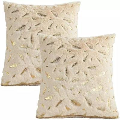 China New Style Custom Velvet Pillow Business 45*45cm Hot Selling Anti-static Soft Pillow Cover Wholesale Home Decorative Throw Cushion Cover for sale