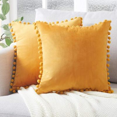 China 2022 Luxury Folded Cushion Cover For Home Decor Tile Velvet Cushion Cover for sale