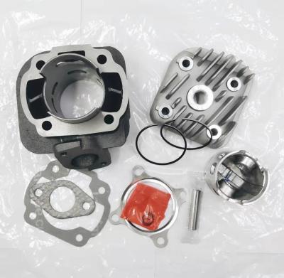 China Motorcycle Engine Parts Cylinder YAMAHA JOG50 47MM Cylinder Kit Displacement 70CC Air Cooled Piston for sale