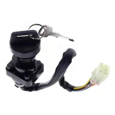 China PWC Motorcycle Ignition Key Switch Fits Suzuki Eiger 400 LTA400/LTA400F/FC for sale