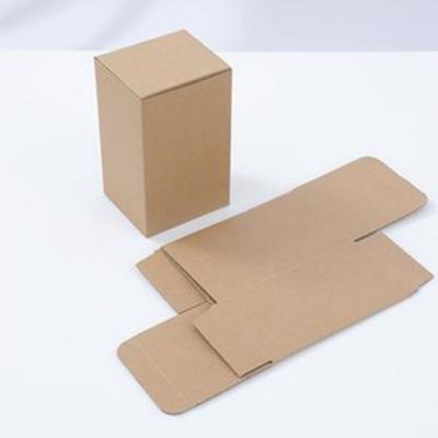 China Recyclable Customized Size Cardboard Paper Box Packaging With Two Side Openings for sale