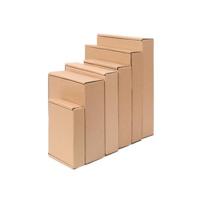 China Recycled Materials Customized Size Brown Corrugated Mailing Mailer Paper Gift Box for sale