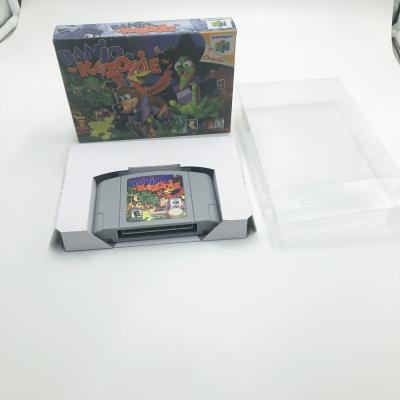 China Banjo Kazooie N64 Complete In Box No Manual Retro Games For Nintendo 64 Box PB-N64 for sale