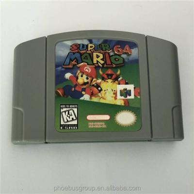 China Work well on US and EUR N64 console well stocked fast delivery retro n64 video games for Super Mario 64 for sale