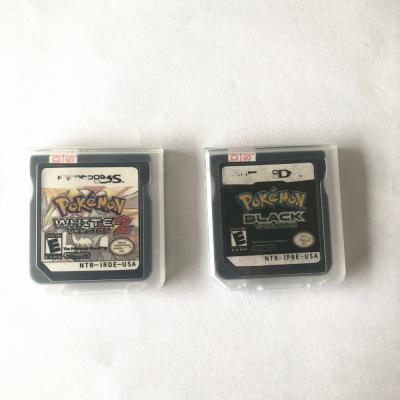 China Retro white game cartridge pokemon black pokemon for ds nds 3ds PB-D001 for sale