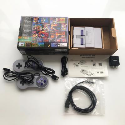 China Brand New Super Classic Edition Entertainment SNES Mini System Console With Original 21 Games 512 MB for sale