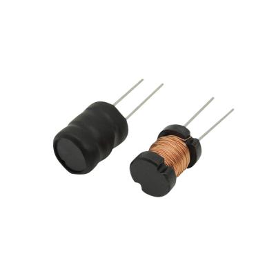 China Power Supply Inductor High Ferrite Magnetic Coil Through-hole Drum Core Inductor for sale