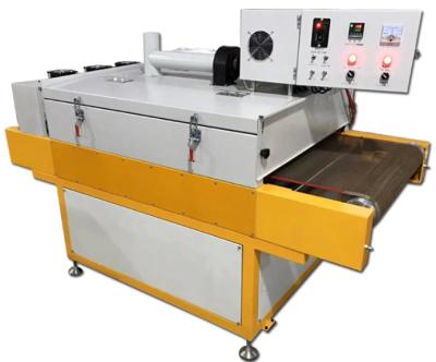 China PLC Textile Conveyor Dryer For Oval T Shirt Screen Post Press Printing Machine à venda