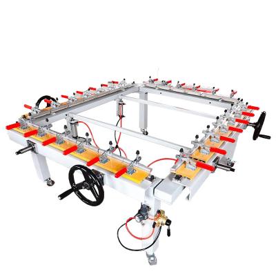 China Manual Screen Stretcher Machine1.2x1.5m Screen Printing Frame Stretching Machine for sale