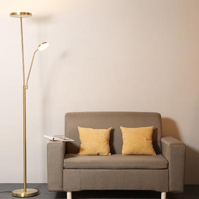 China Dimming Nordic Modern Led Floor Lamp Lighting Living Room Decorative Reading Light for sale