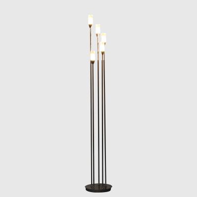 China 5 Head Led Stand Floor Lamp Modern Nordic Home Decorative Lamp Luxury Bright Light 5 Head Ready To Ship for sale