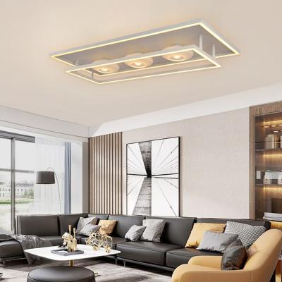 China Modern Nordic Ceiling Lamp Shine Dimmable Glass Shade LED Light Lighting For Home Mounted for sale