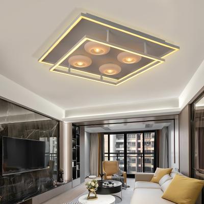 China Hot Sale Modern Decorative Indoor Lighting Decoration Lighting LED Ceiling Lamp Shade Ceiling Lamp Glass Ceiling Lamp for sale