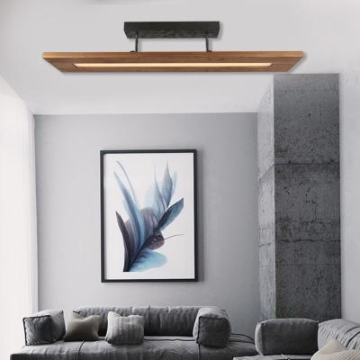 China Eco - Friendly Ceiling Lamp Led Surface Mounted Wooden Ceiling Light Ceiling Lamp for sale