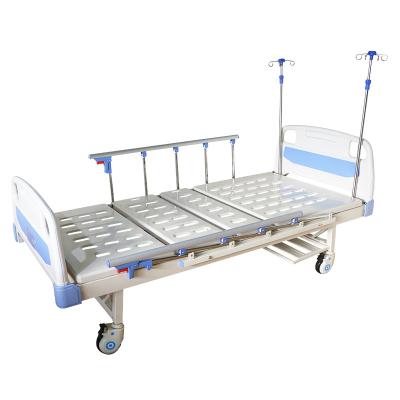 China Two Function Height Hospital Equipment Beds Modern Adjustable Manual Medical Patient Bed for sale