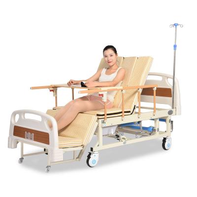 China Used Medical Nursing Bed Electric Multifunctional Hospital Bed Hospital Furniture Nursing Bed With Toilet for sale