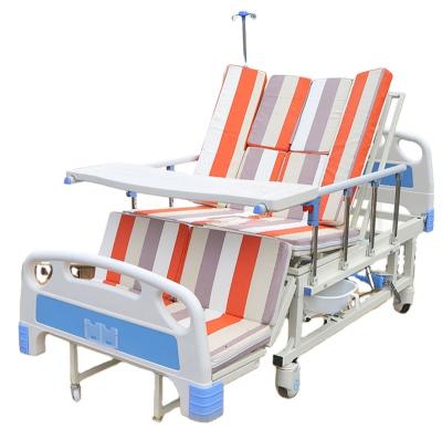 China Multifunctional Medical Elderly Hospital Bed Care 5 Function Home Nursing Beds With Toilet Hospital Beds For Sale for sale