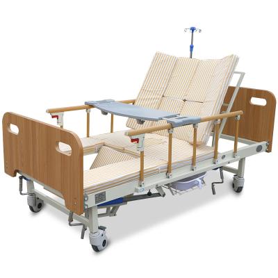 China Simple crank manual hospital bed cheap prices hospital use medical bed for patient for sale