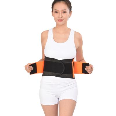 China Custom Wholesale Breathable Neoprene Waist Trimmer Slimming Waist Trainer Belt Sweat Belt Lumbar Belts for sale