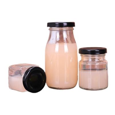 China Personal Care YJ manufacturer hot sale sealed preservation bottle  jam jar kitchen sauces glass bottle for sale